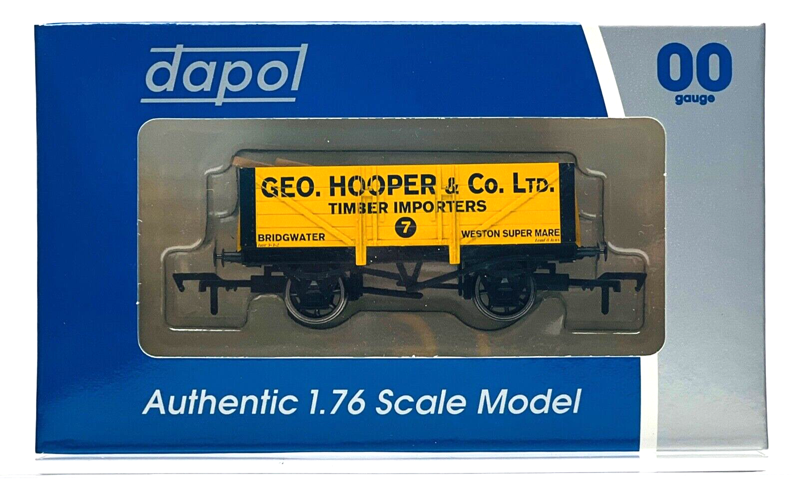 DAPOL 00 GAUGE - GEO HOOPER & CO TIMBER IMPORTER BRIDGWATER (BURNHAM LIMITED ED)