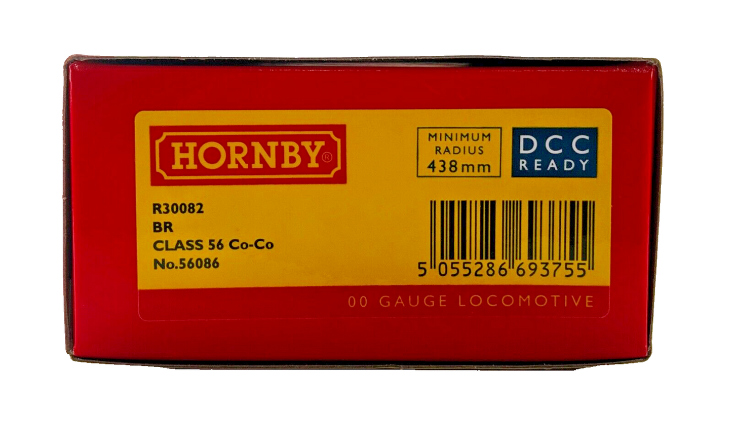 HORNBY 00 GAUGE - R30082 - CLASS 56 DIESEL 56086 BR LARGE LOGO - BOXED