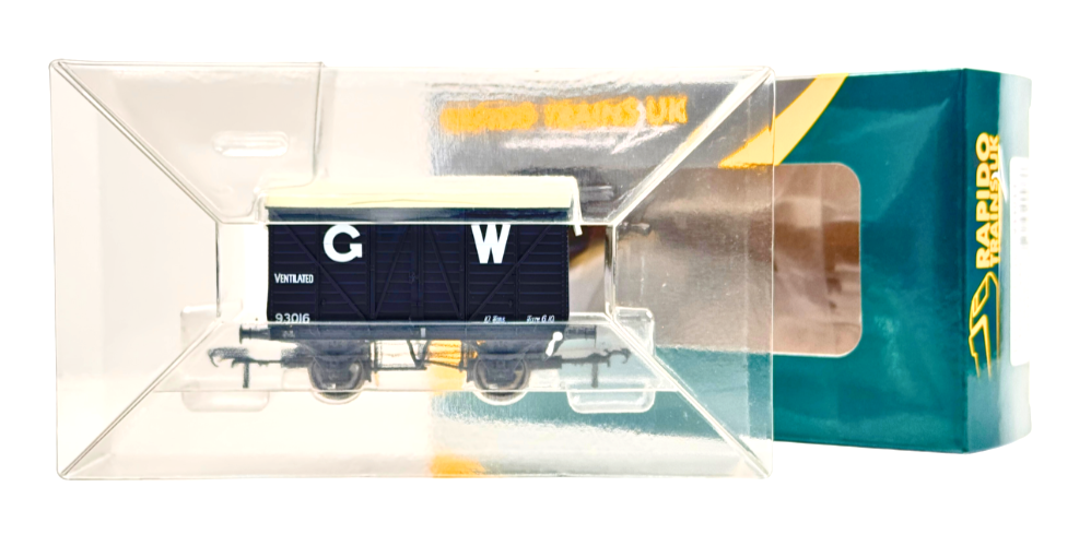 RAPIDO 00 GAUGE - 944013 - DIAGRAM V16 MINK A VAN GWR GREY 93016 - BOXED