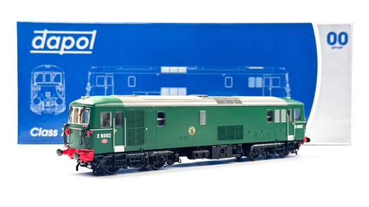 DAPOL 00 GAUGE - 4D-006-014 - CLASS 73 ELECTRIC E6002 BR GREEN NYP - BOXED