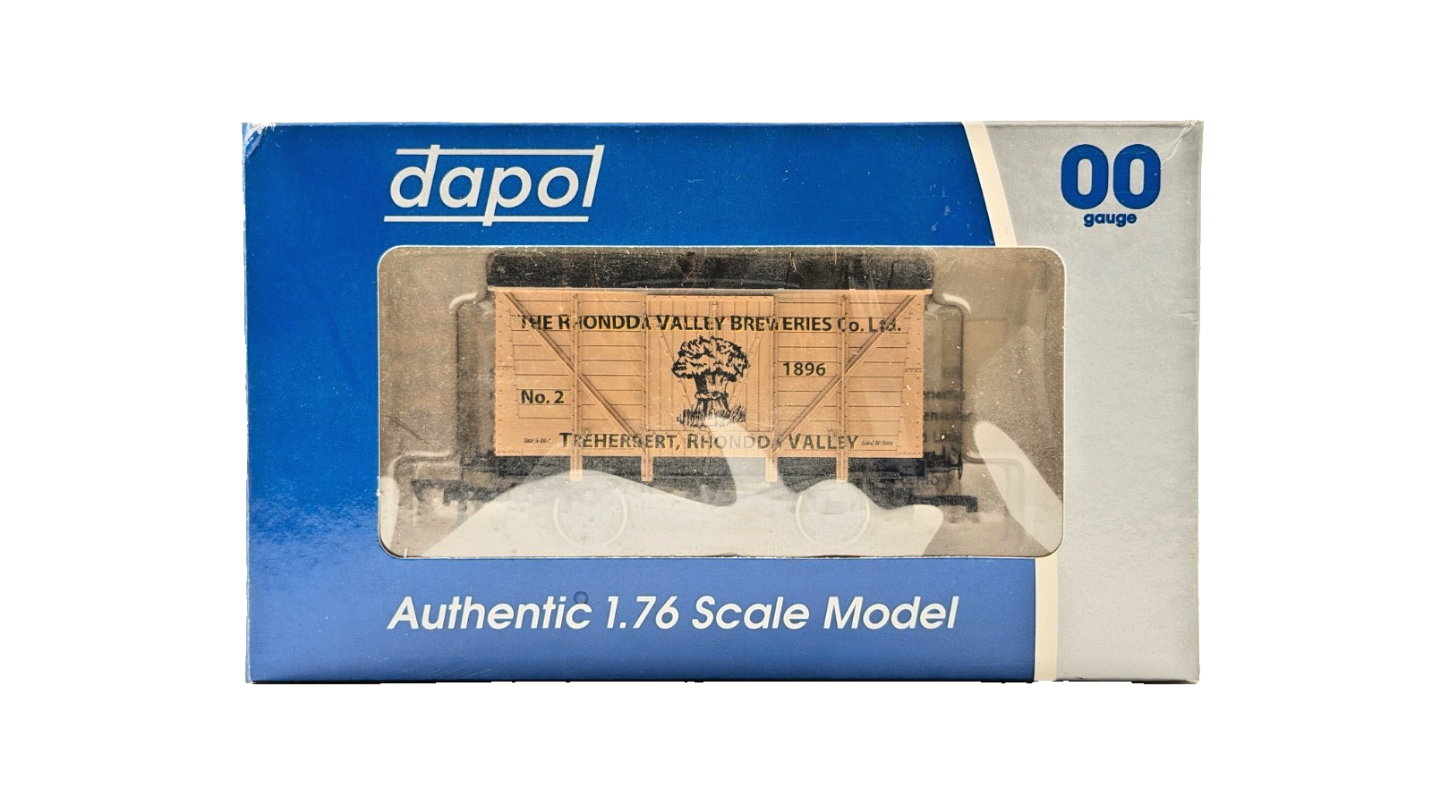 DAPOL 00 GAUGE - THE RHONDDA VALLEY BREWERIES VENT VAN NO.2 (LIMITED EDITION)