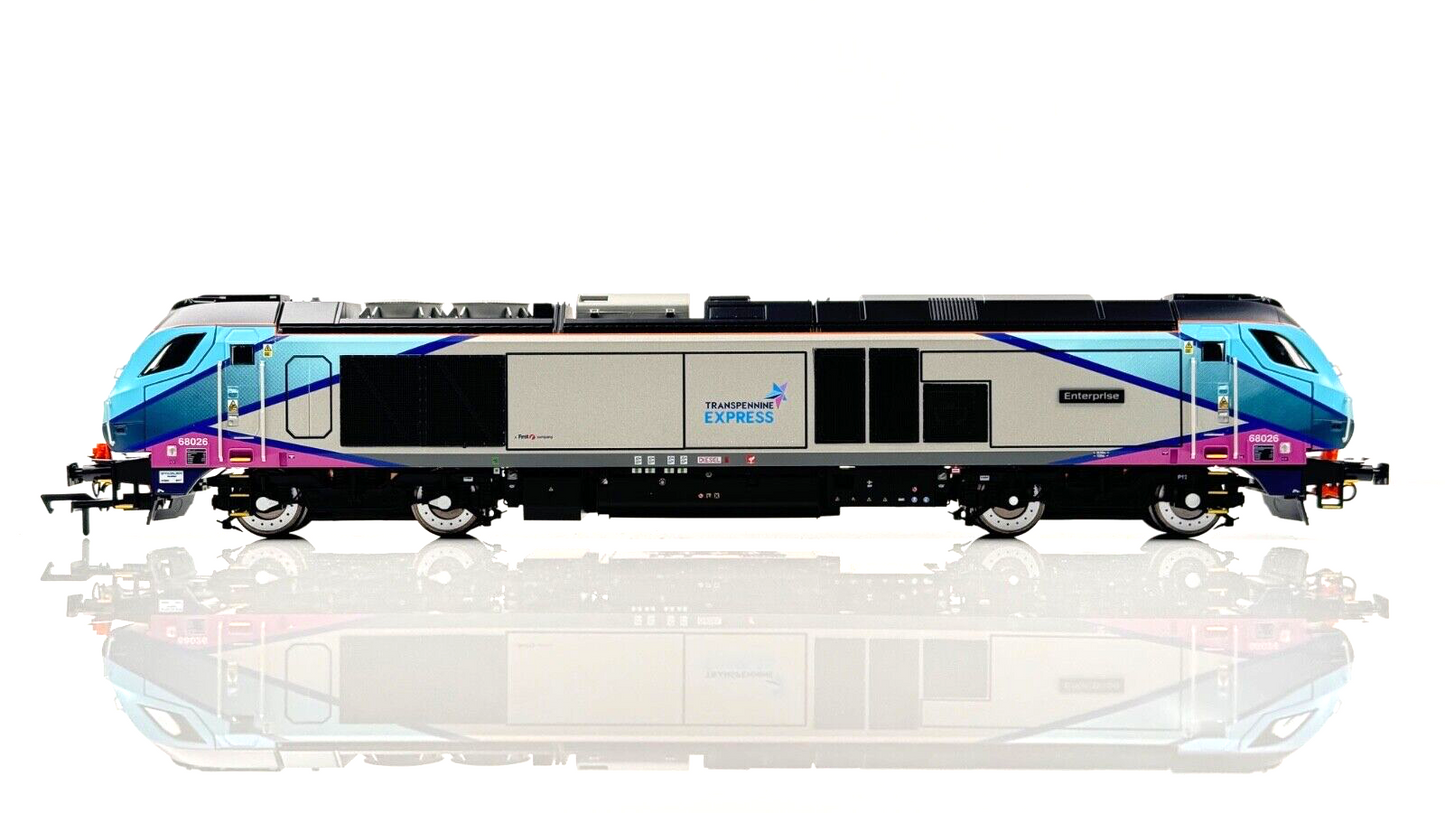 DAPOL 00 GAUGE - 4D-022-024 - CLASS 68 68026 TRANSPENNINE EXPRESS ENTERPRISE NEW