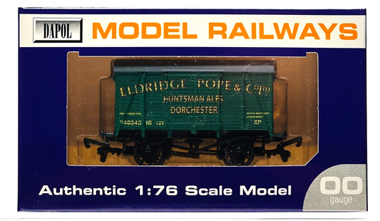 DAPOL 00 GAUGE - ELDRIDGE POPE HUNTSMAN ALES DORCHESTER (WESSEX WAGONS LTD ED)