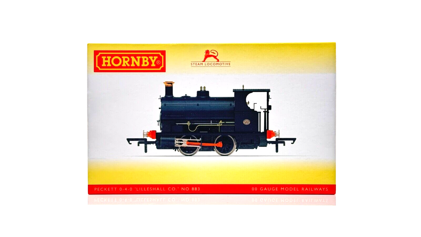 HORNBY 00 GAUGE - R3550 - PECKETT W4 0-4-0 LOCOMOTIVE LILLESHALL CO NO.883 BOXED