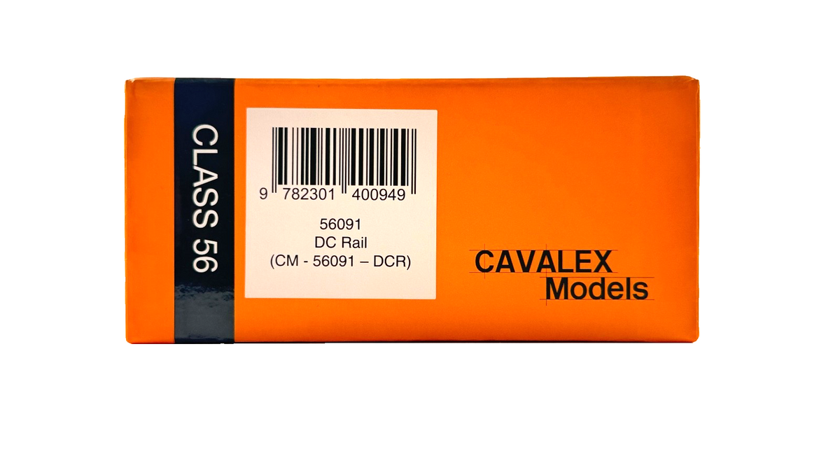 CAVALEX MODELS OO GAUGE - CM-56091-DCR - CLASS 56 DIESEL 56091 DC RAIL GREY