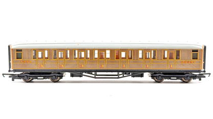 HORNBY OO GAUGE RAKE OF 3 LNER TEAK GRESLEY PASSENGER COACHES UNBOXED