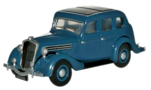OXFORD DIECAST 1/76 SCALE - 76WO003 - LUXAN BLUE WOLSELEY 18/85 SERIES III - NEW