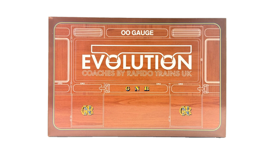 RAPIDO OO GAUGE - 978021 - EVOLUTION 48FT NON CORRIDOR GN GREAT NORTHERN COACHES