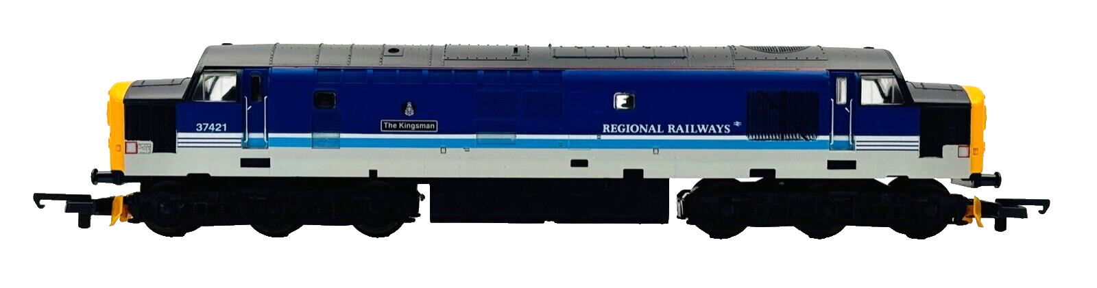 LIMA 00 GAUGE - L204731 - CLASS 37 DIESEL 37421 REGIONAL RAILWAYS KINGSMAN BOXED