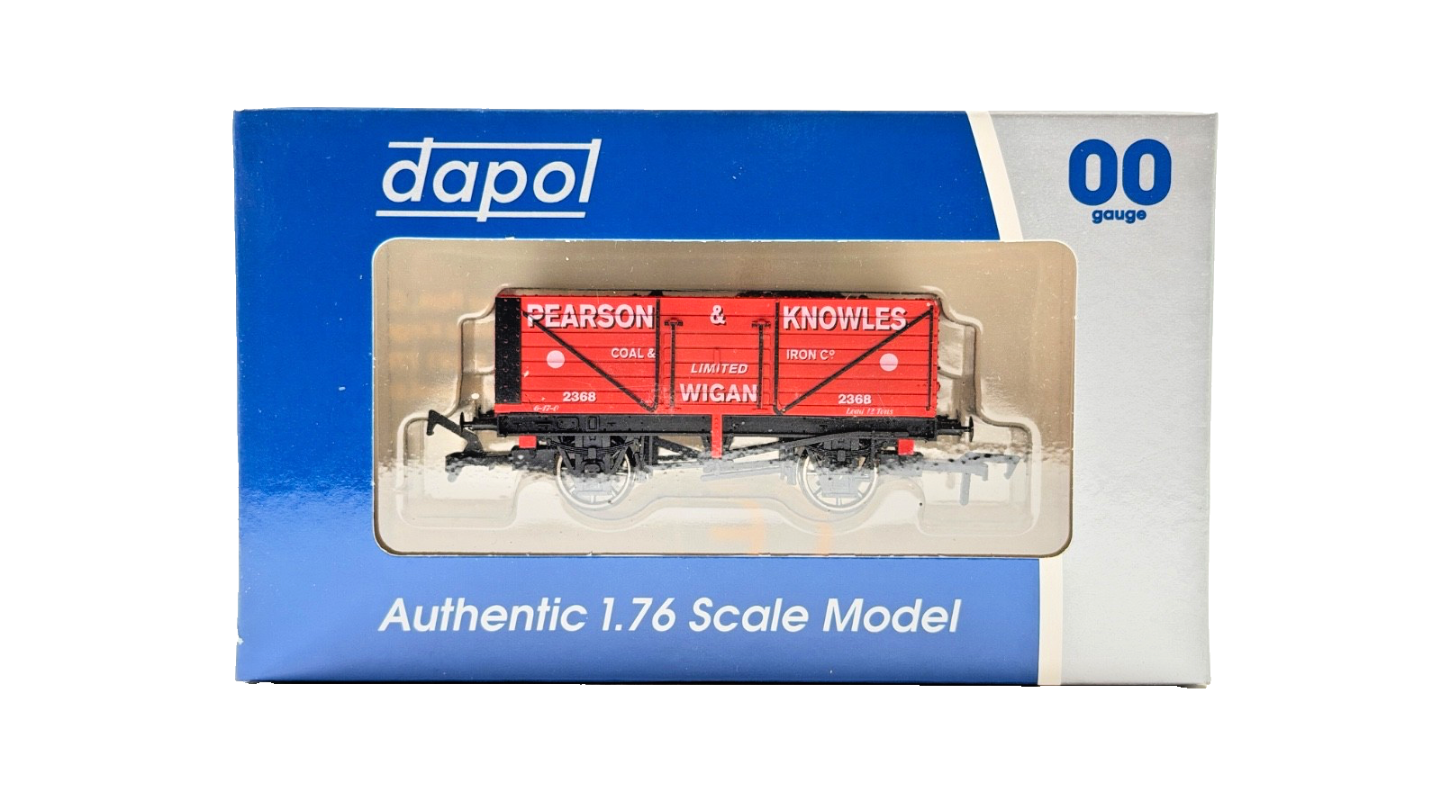DAPOL 00 GAUGE - PEARSON & KNOWLES COAL & IRON CO WIGAN 2368 (LIMITED EDITION)