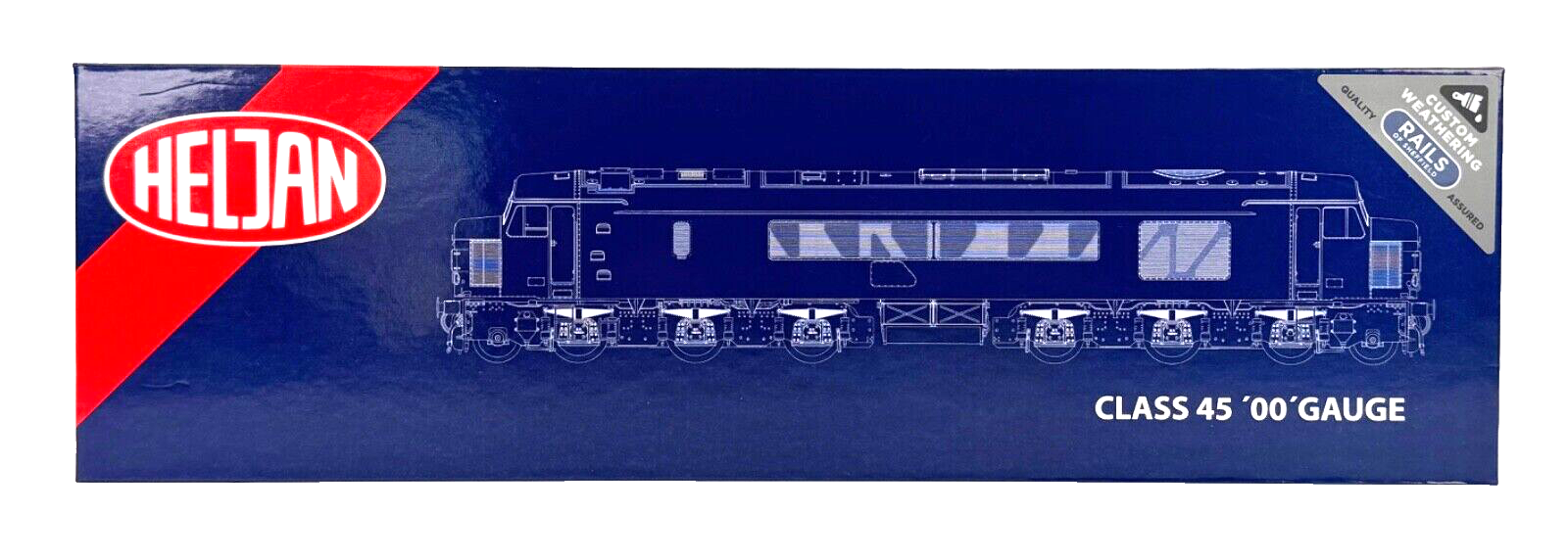 HELJAN 00 GAUGE - 45305W - CLASS 45 DIESEL 45060 'SHERWOOD FORESTER' WEATHERED