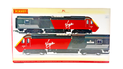 HORNBY OO GAUGE - R2704X - CLASS 43 HST TWIN SET VIRGIN TRAINS DCC FITTED