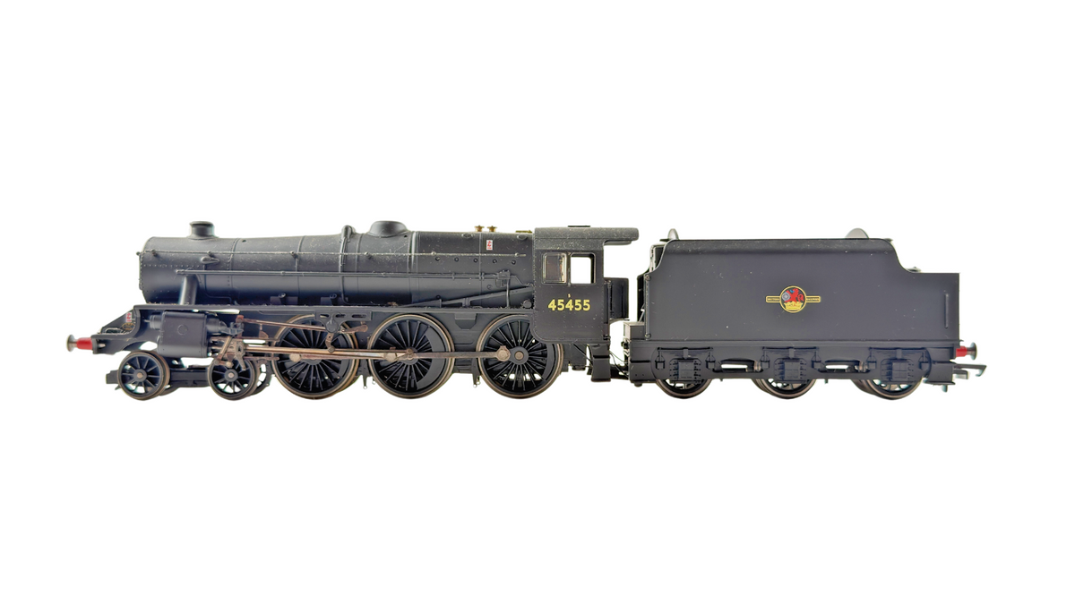 HORNBY OO GAUGE - R2321 - BR BLACK 4-6-0 CLASS 5MT LOCOMOTIVE 45455 DCC SOUND