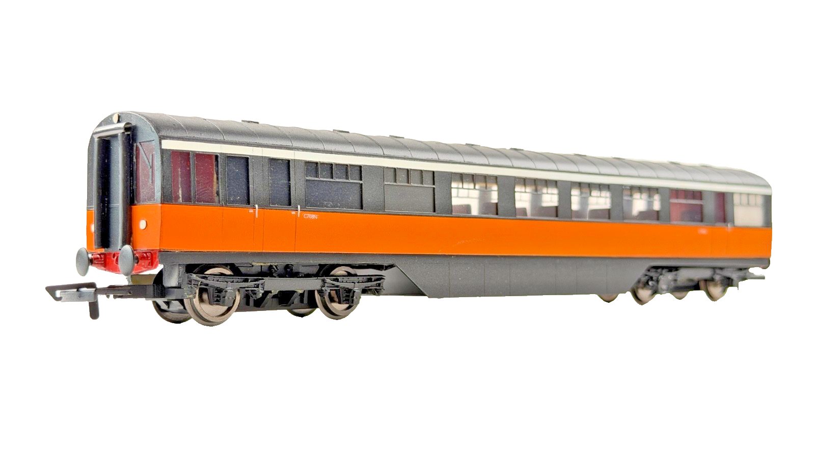 SILVER FOX MODELS OO GAUGE - IRISH RAIL ORANGE & BLACK BUT CLASS 700 RAILCAR SET