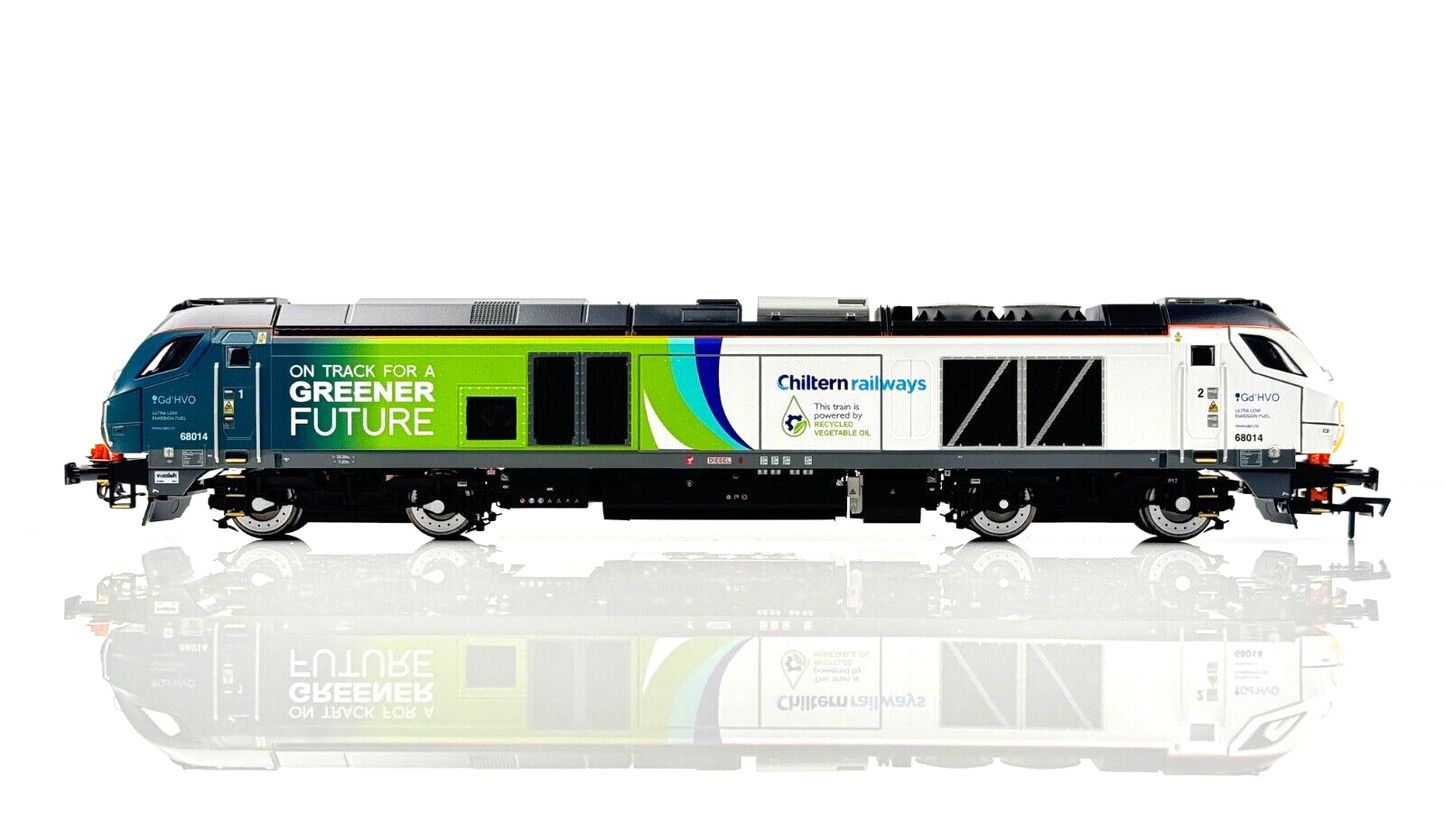 DAPOL 00 GAUGE - 4D-022-028 - CLASS 68 68014 CHILTERN GREEN BIO FUEL LIVERY NEW