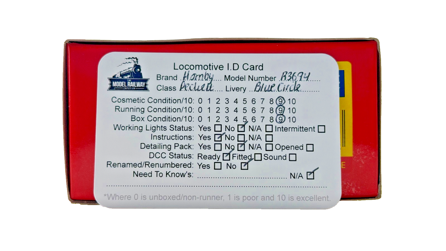HORNBY OO GAUGE - R3694 - PECKETT B2 BLUE CIRCLE PORTLAND CEMENT 'WESTMINSTER'