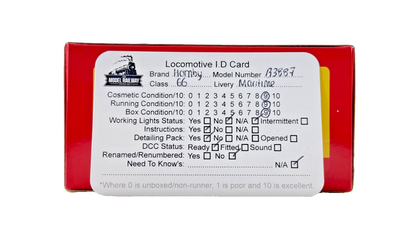 HORNBY OO GAUGE - R3887 - CLASS 66 DIESEL LOCOMOTIVE 66047 MARITIME INTERMODAL 2