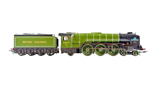 BACHMANN OO GAUGE - 32-550A - A1 CLASS 60163 TORNADO BRITISH RAIL APPLE GREEN