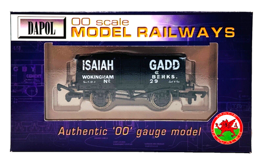 DAPOL 00 GAUGE - ISAIAH GADD WOKINGHAM BERKS WAGON NO.29 (LIMITED EDITION)