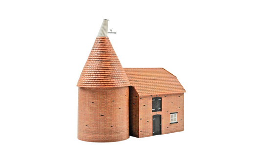 BACHMANN SCENECRAFT 00 GAUGE - 44-0146 - OAST HOUSE UNBOXED