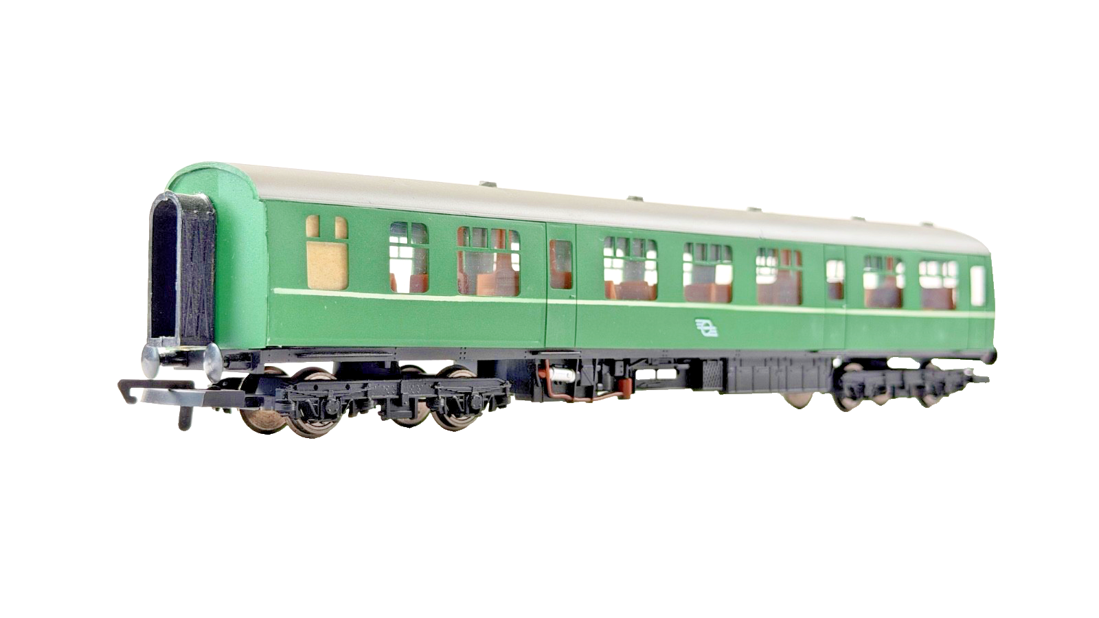 SILVER FOX MODELS OO GAUGE - CIE GREEN 2600 CLASS RAILCAR 2 CAR DMU 2607/2627