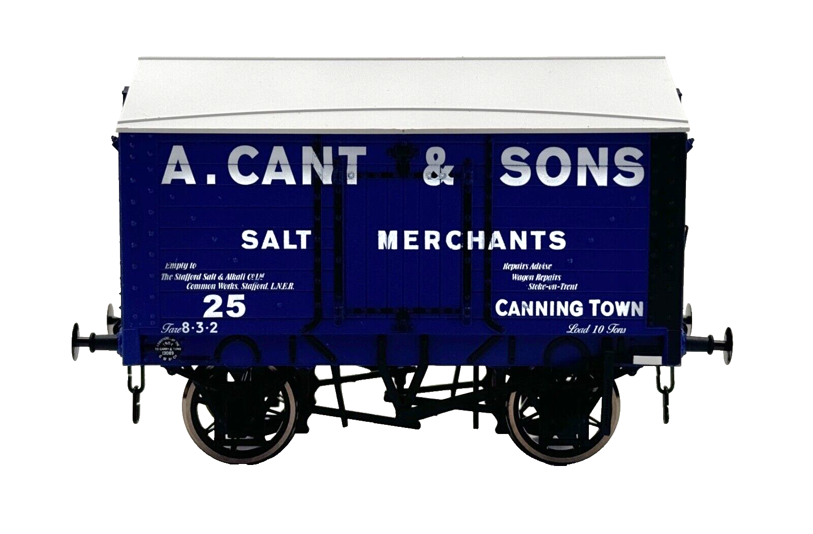 DAPOL O GAUGE - TOWER MODELS A CANT SALT MERCHANTS CANNING TOWN NO.25 - BOXED