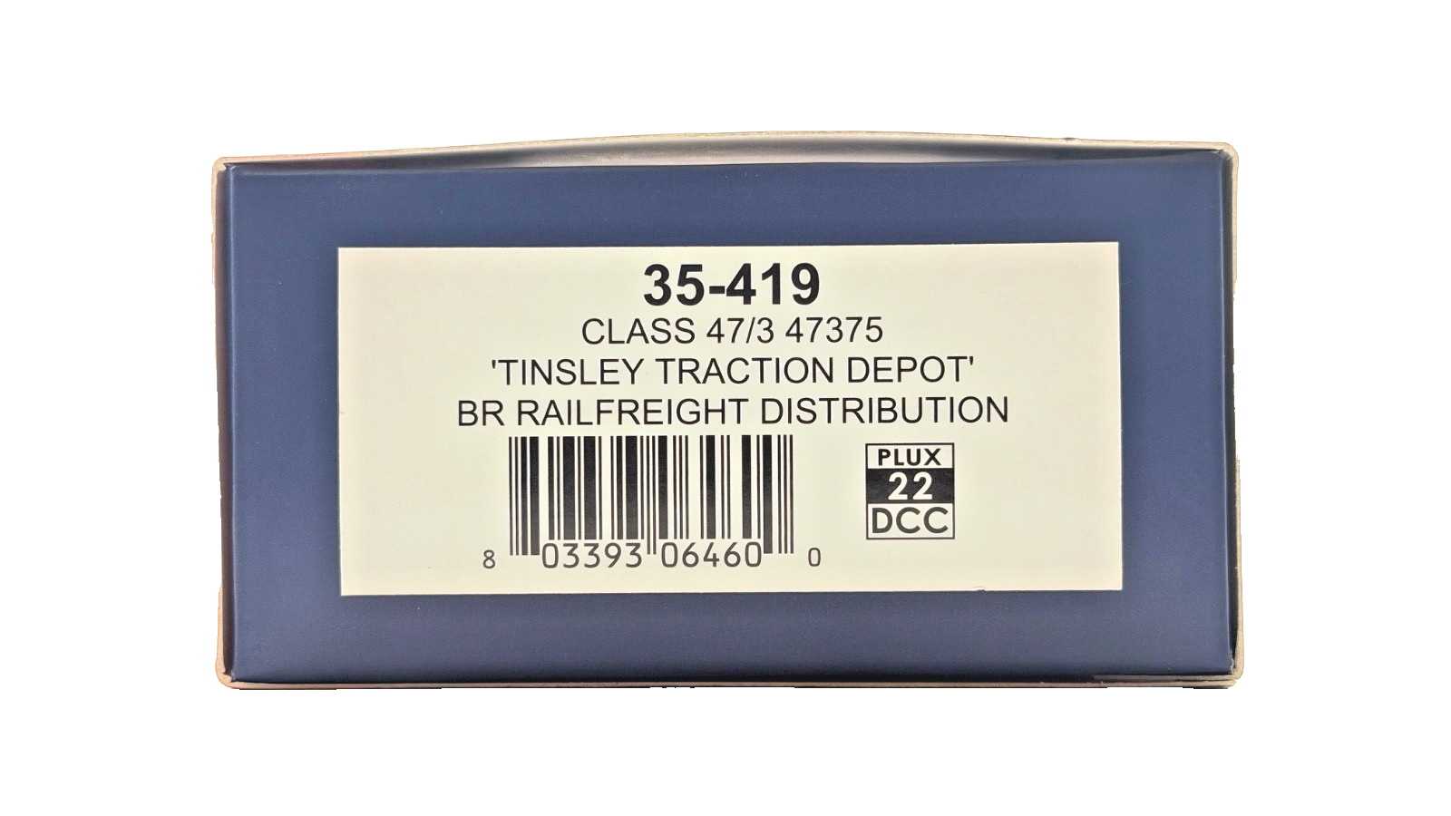 BACHMANN OO GAUGE - 35-419 - CLASS 47/3 47375 RAILFREIGHT TINSLEY TRACTION DEPOT