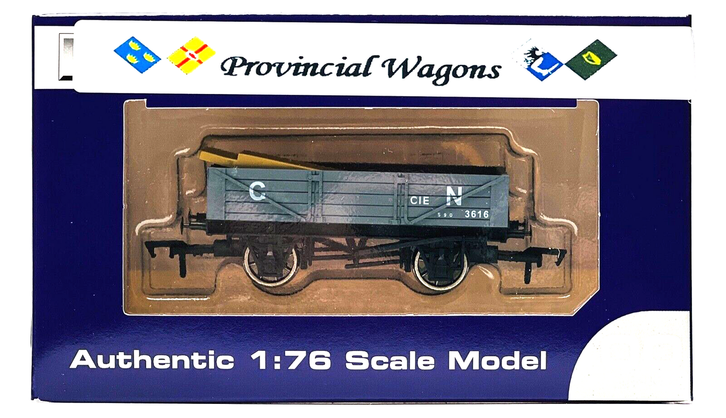 DAPOL 00 GAUGE - CORAS IOMPAIR EIREANN 4 PLANK OPEN WAGON IRISH LIMITED 71/164