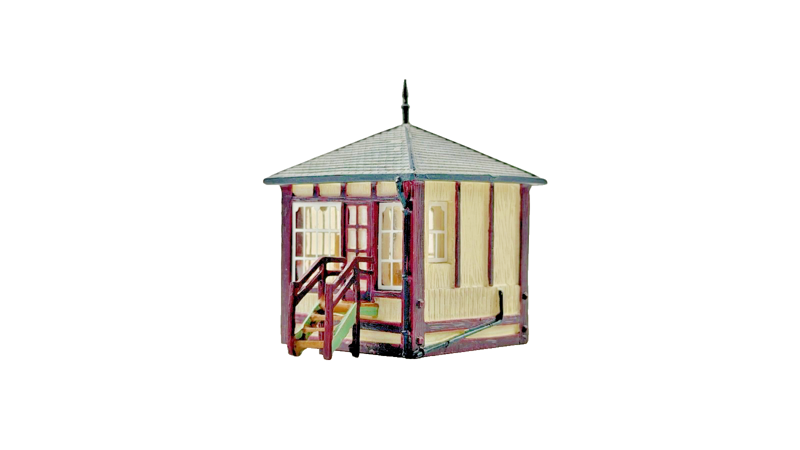 HORNBY SKALEDALE OO GAUGE - R8589 - LEVEL CROSSING SIGNAL BOX - UNBOXED