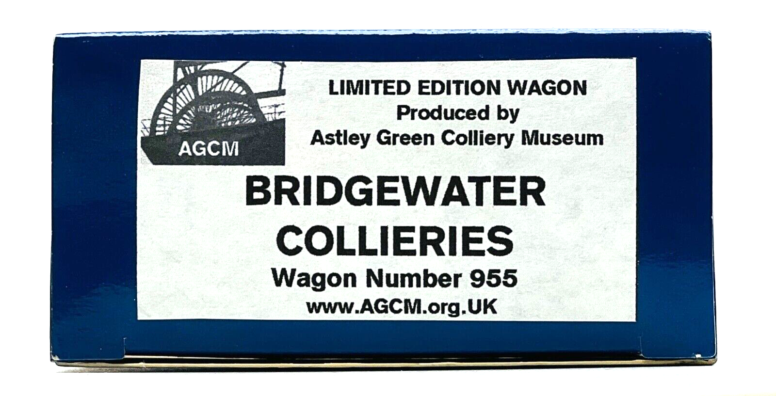DAPOL 00 GAUGE - 'BRIDGEWATER COLLIERIES' PLANK WAGON NO.955 (LTD EDITION)