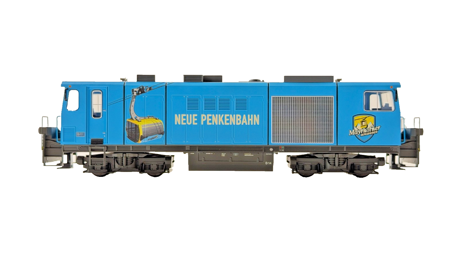 LILIPUT NARROW GAUGE HOe SCALE - L142104 - DIESEL LOCOMOTIVE D14 NEUE PENKENBAHN