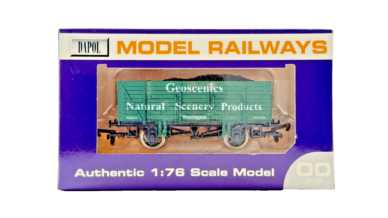 DAPOL 00 GAUGE - GEOSCENICS NATURAL SCENERY PRODUCTS WAGON (LIMITED EDITION)