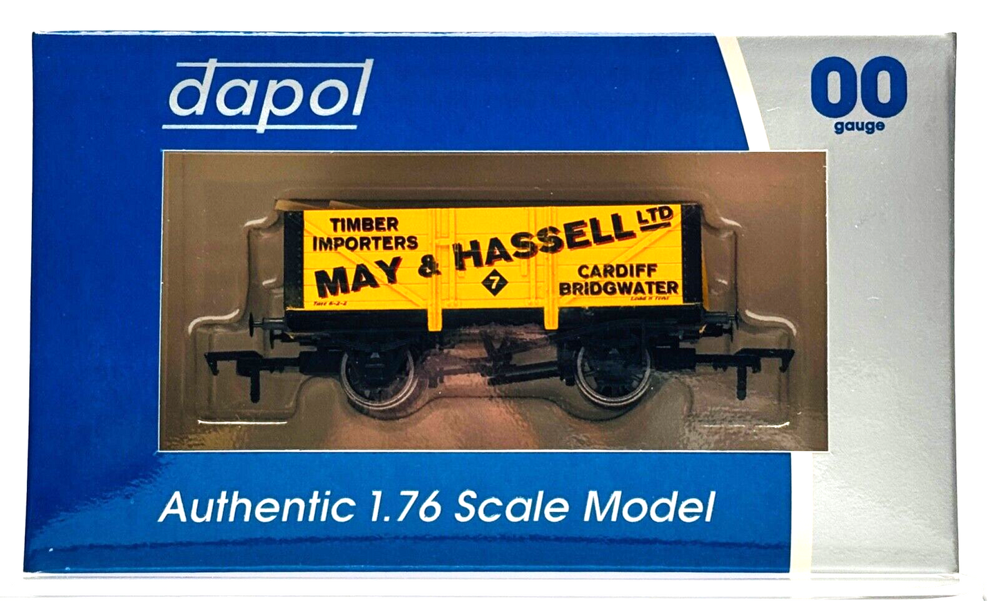 DAPOL 00 GAUGE - MAY & HASSELL TIMBER IMPORTERS CARDIFF 7 (BURNHAM LIMITED ED)