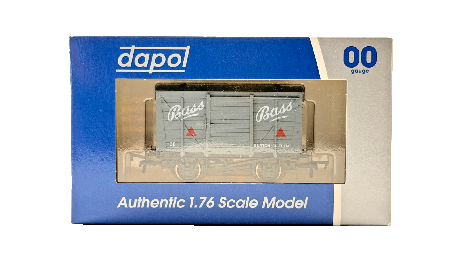 DAPOL 00 GAUGE - BASS OF BURTON ON TRENT VENT VAN NO.30 (LIMITED EDITION)
