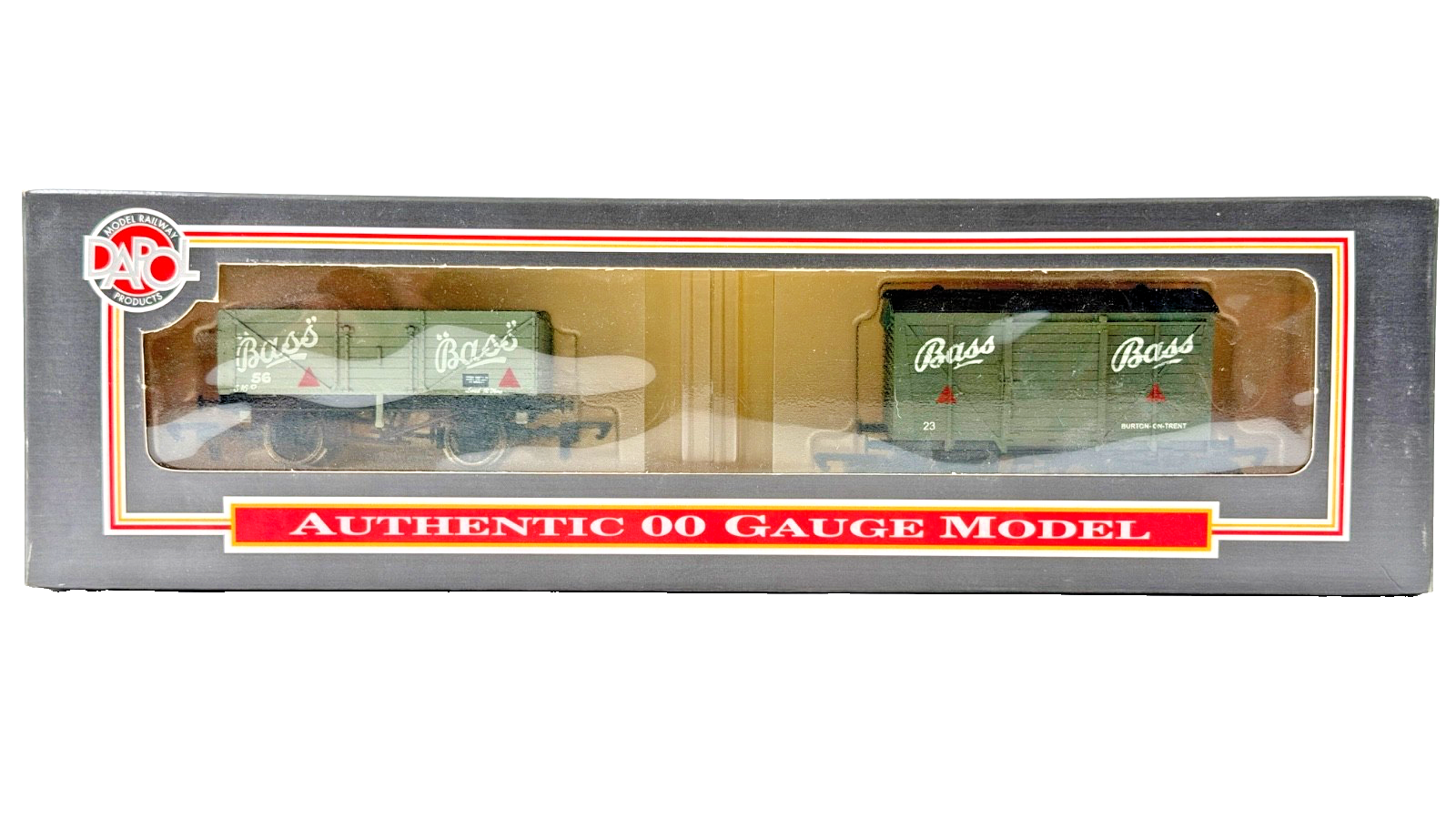 DAPOL 00 GAUGE - BASS BURTON ON TRENT 23 & 56 WAGON TWIN PACK (LIMITED EDITION)
