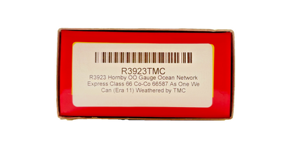 HORNBY OO GAUGE - R3923 - CLASS 66 DIESEL 66587 OCEAN NETWORK EXPRESS TMC