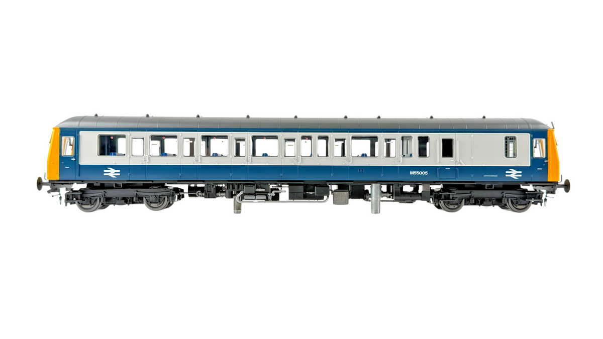 DAPOL O GAUGE - 7D-015-008 - CLASS 122 M55005 BLUE/GREY DCC SOUND LOKSOUND V5