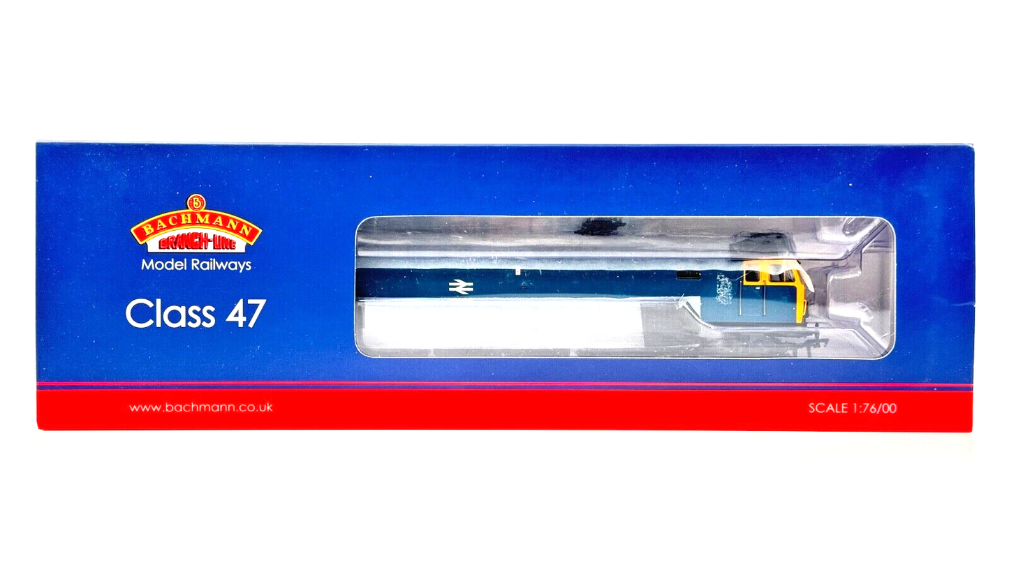 BACHMANN 00 GAUGE - 35-411 - CLASS 47/0 47012 BR BLUE / YELLOW - BOXED