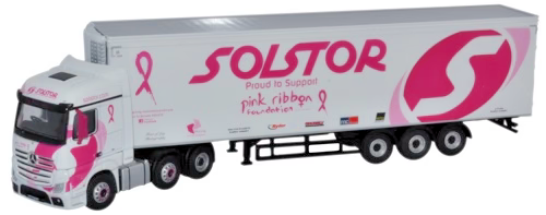 OXFORD DIECAST 1/76 SCALE - 76MB005 - MERCEDES ACTROS FRIDGE SOLSTOR (PRF) NEW