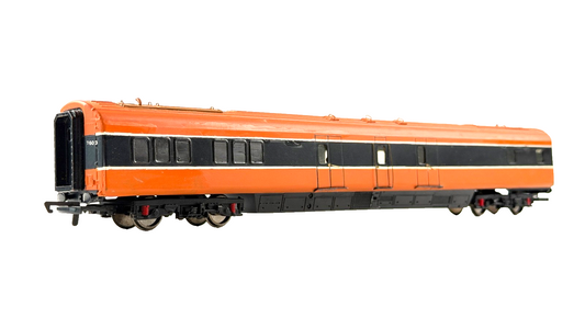 SILVER FOX/BILL BEDFORD OO GAUGE - CIE IRISH RAIL MK3 EGV COACH 7603 BOXED