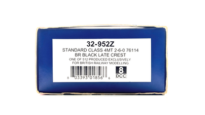 BACHMANN 00 GAUGE - 32-952Z - STANDARD CLASS 4MT 2-6-0 77014 BR LATE RENUMBERED