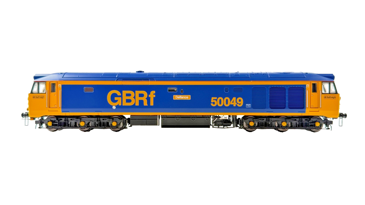 HORNBY OO GAUGE - R3883 - CLASS 50 DIESEL 50049 GBRF DEFIANCE BOXED