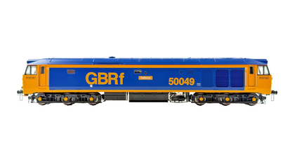 HORNBY OO GAUGE - R3883 - CLASS 50 DIESEL 50049 GBRF DEFIANCE BOXED