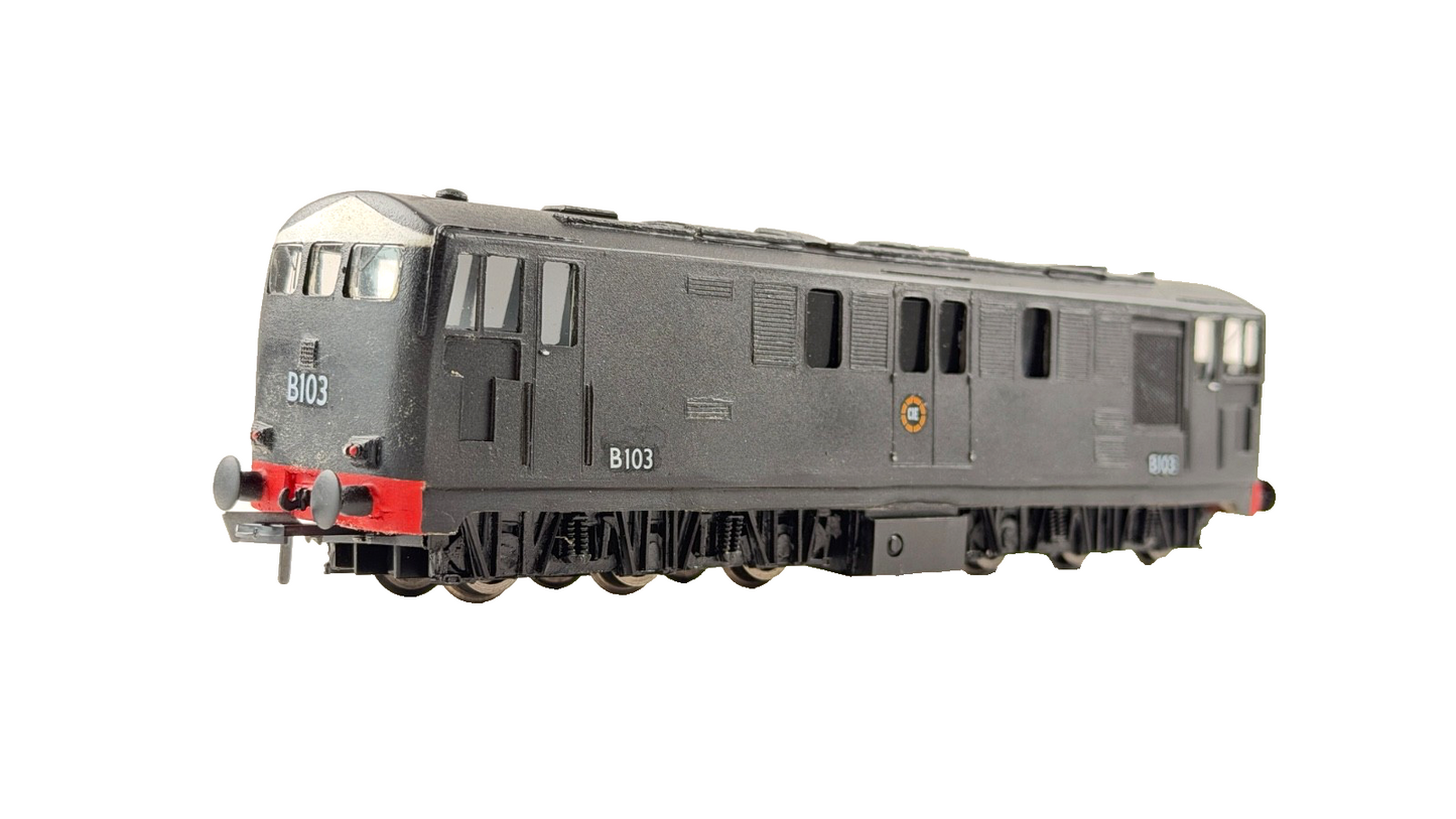 SILVER FOX MODELS OO GAUGE - IRISH CIE BLACK 101 CLASS B SULZER B103 - BOXED