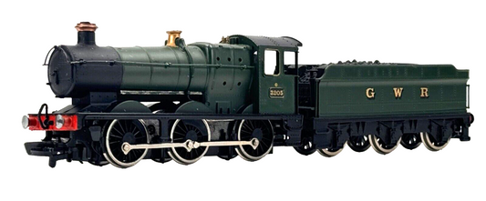 MAINLINE 00 GAUGE - 37-058 - GWR GREEN 0-6-0 COLLETT LOCOMOTIVE 3205 PART BOXED