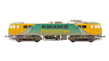 HELJAN OO GAUGE - GM4240301TMC - CLASS 86 FREIGHTLINER POWERHAUL 86637 WEATHERED