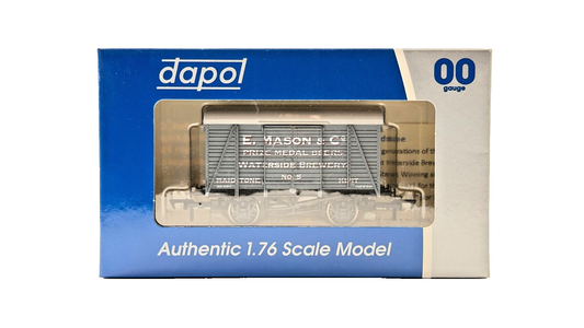 DAPOL 00 GAUGE - E. MASON PRIZE MEDAL BEERS WATERSIDE BREWERY (LIMITED EDITION)