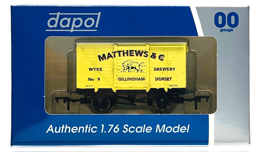 DAPOL 00 GAUGE - MATTHEWS & CO WYKE BREWERY GILLINGHAM NO.9 (BURNHAM LIMITED ED)