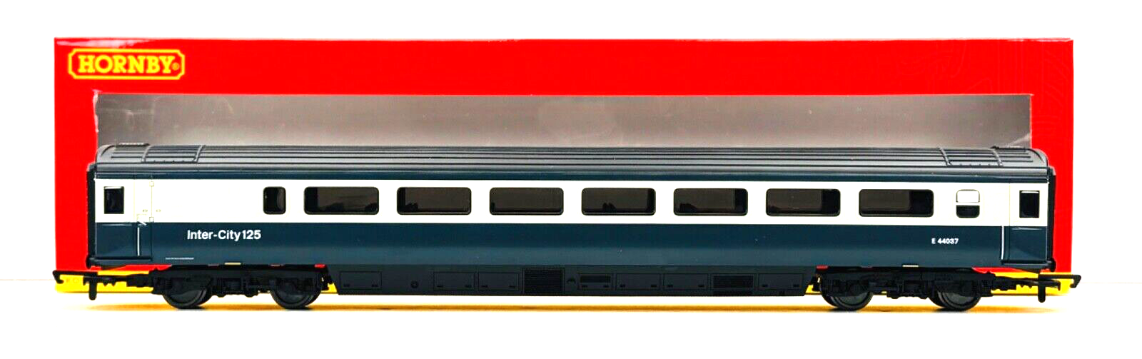 HORNBY 00 GAUGE - R4595 - BR BLUE GREY MK3 TGS COACH E44037 WITH LIGHTS - BOXED