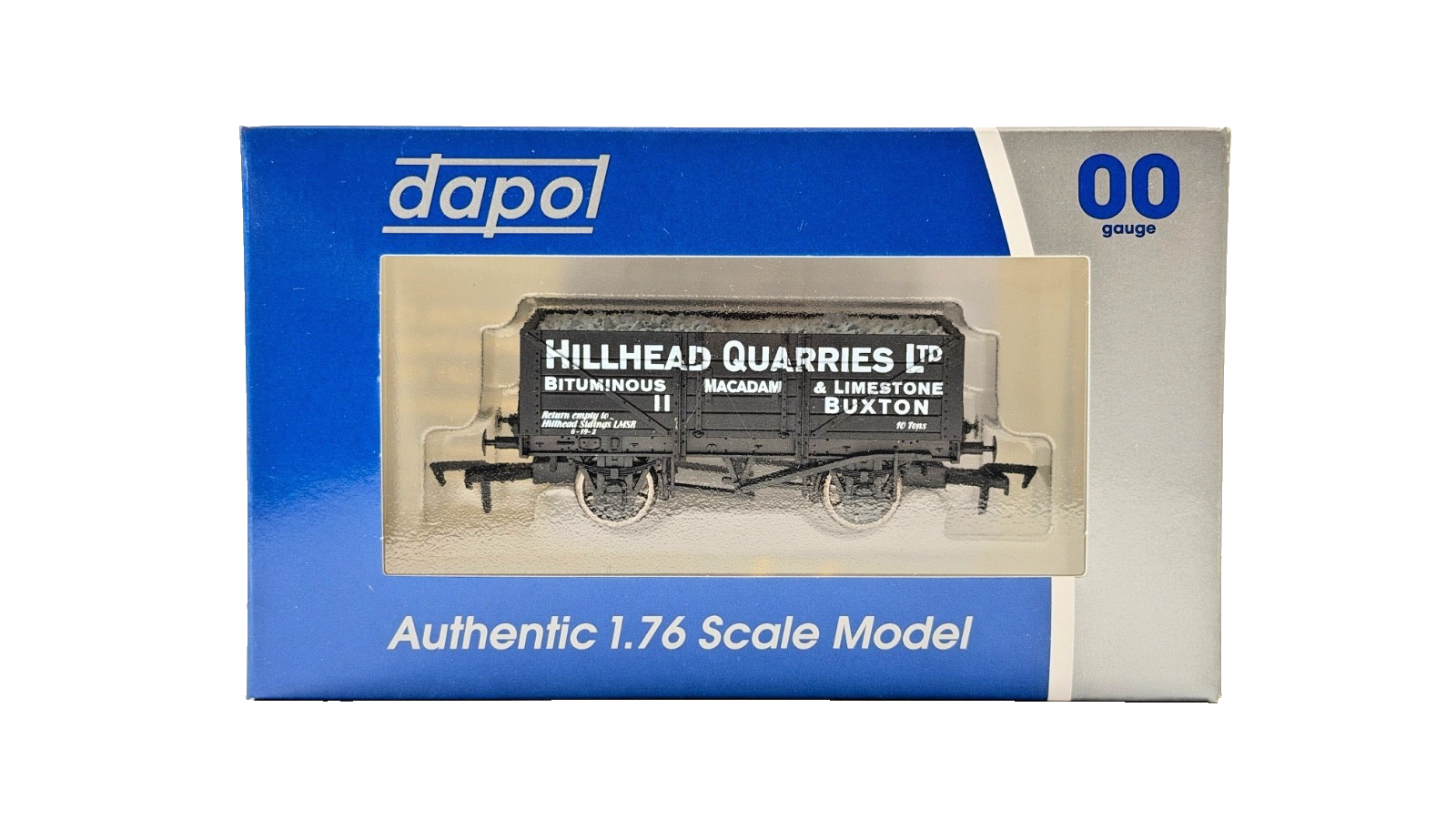 DAPOL 00 GAUGE - HILLHEAD QUARRIES BITUMINOUS MACADAM BUXTON (LIMITED EDITION)